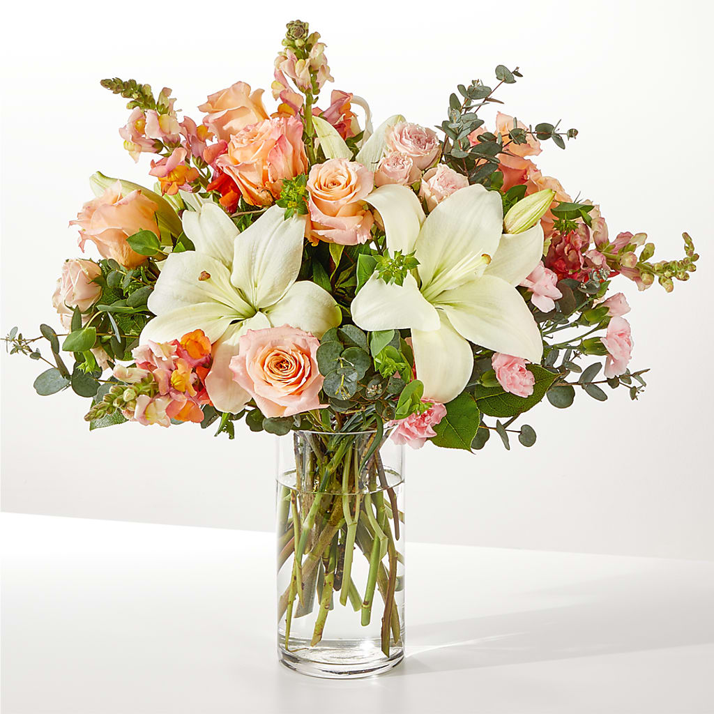 Grapefruit Splash Bouquet – SHINKLES' FLOWER SHOP & GREENHOUSE, Temperance MI