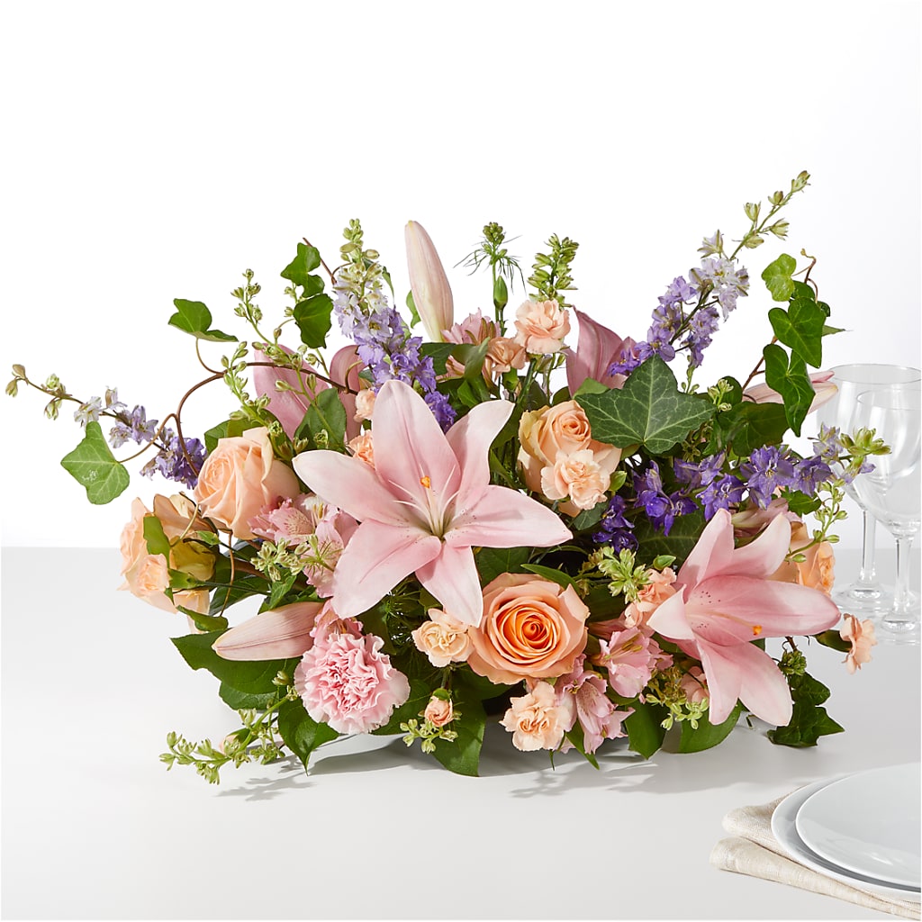 Blossom Time Centerpiece – SHINKLES' FLOWER SHOP & GREENHOUSE, Temperance MI