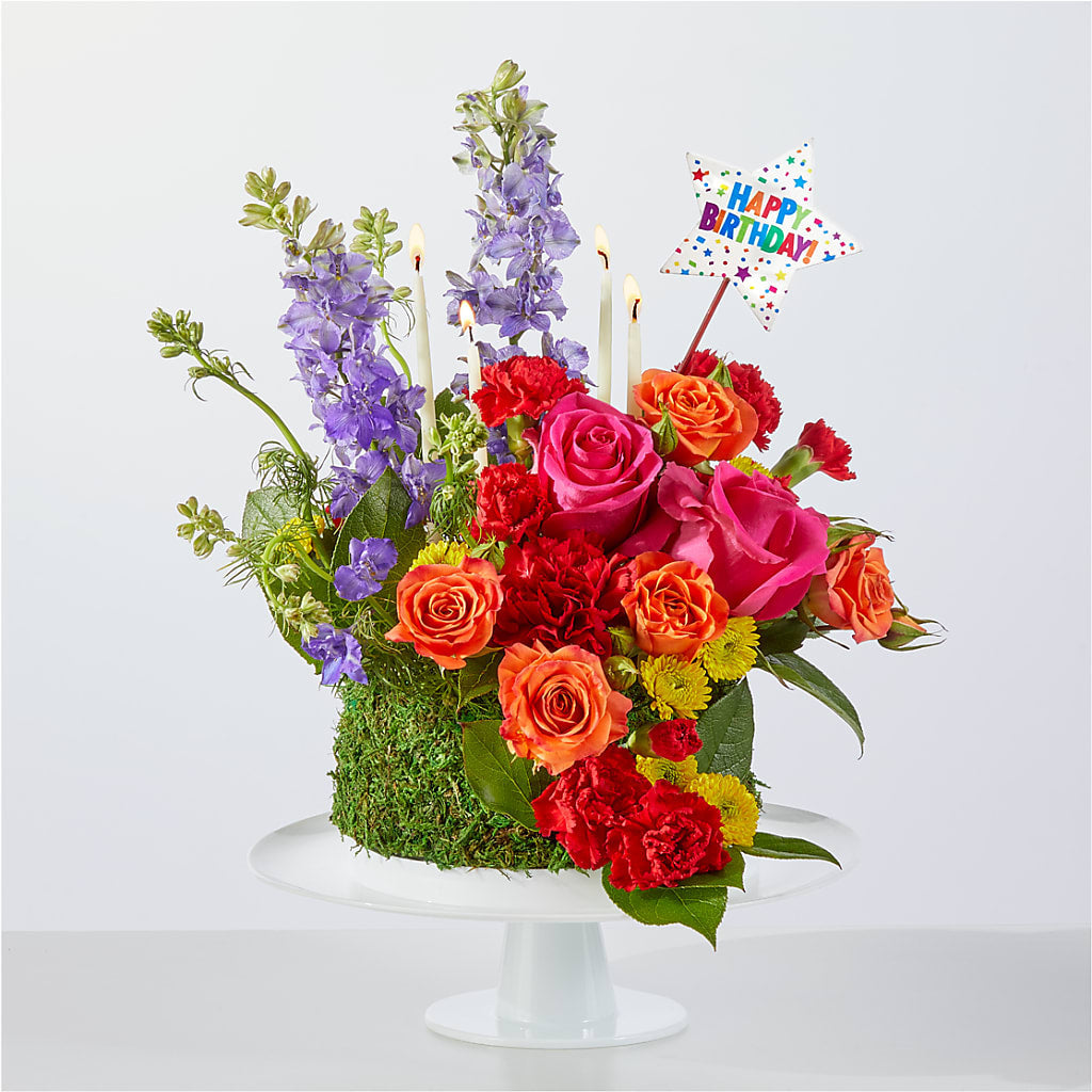 Best Year Yet Floral Cake – SHINKLES' FLOWER SHOP & GREENHOUSE, Temperance MI