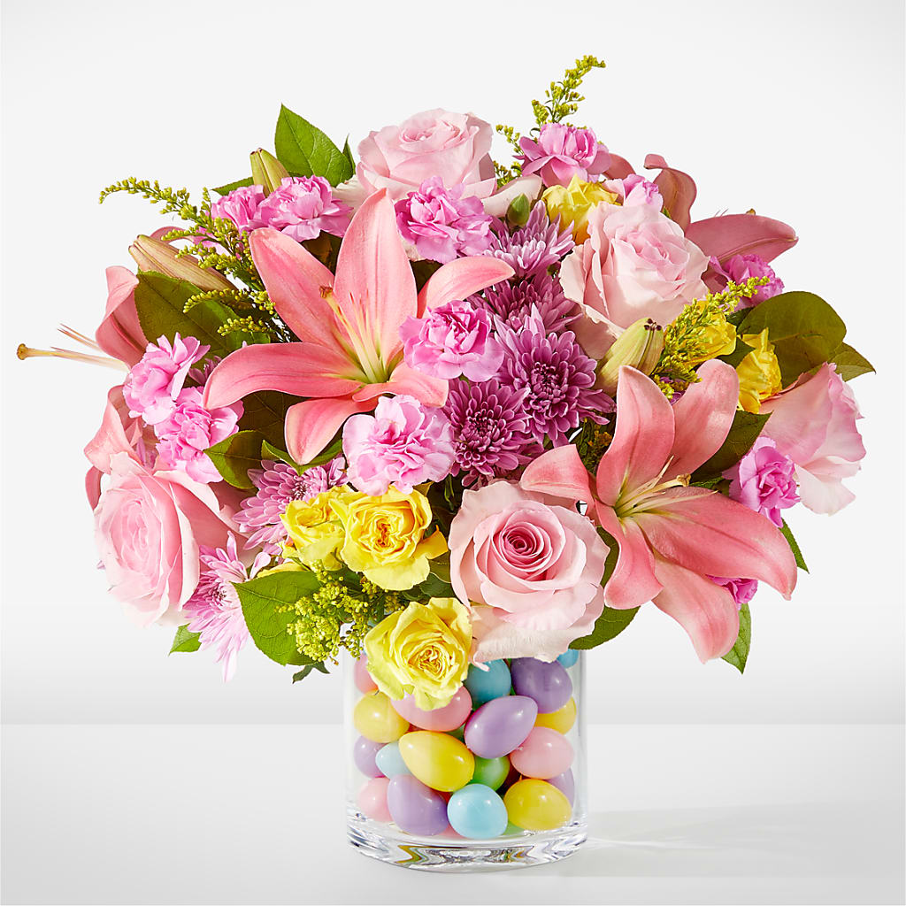 Easter Egg Hunt Bouquet – SHINKLES' FLOWER SHOP & GREENHOUSE, Temperance MI