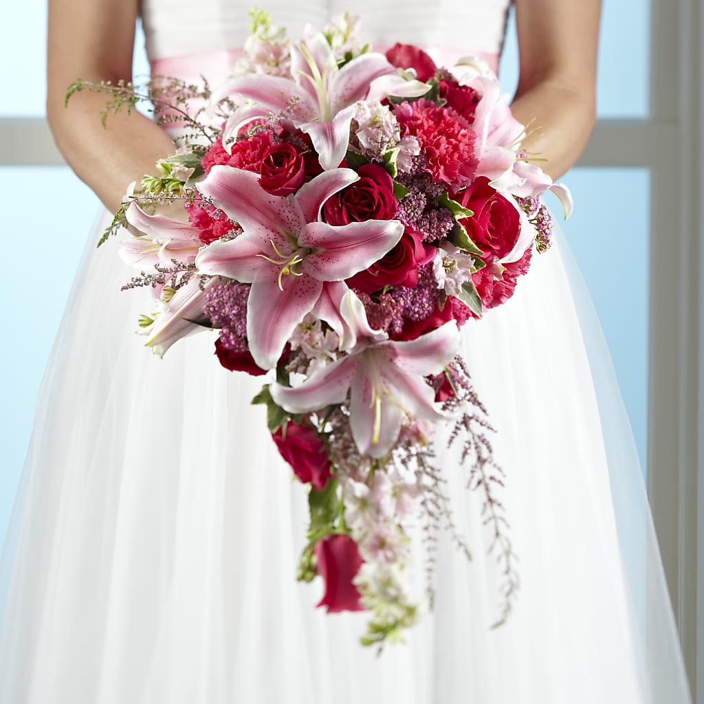 Lily & Rose Bouquet – SHINKLES' FLOWER SHOP & GREENHOUSE, Temperance MI
