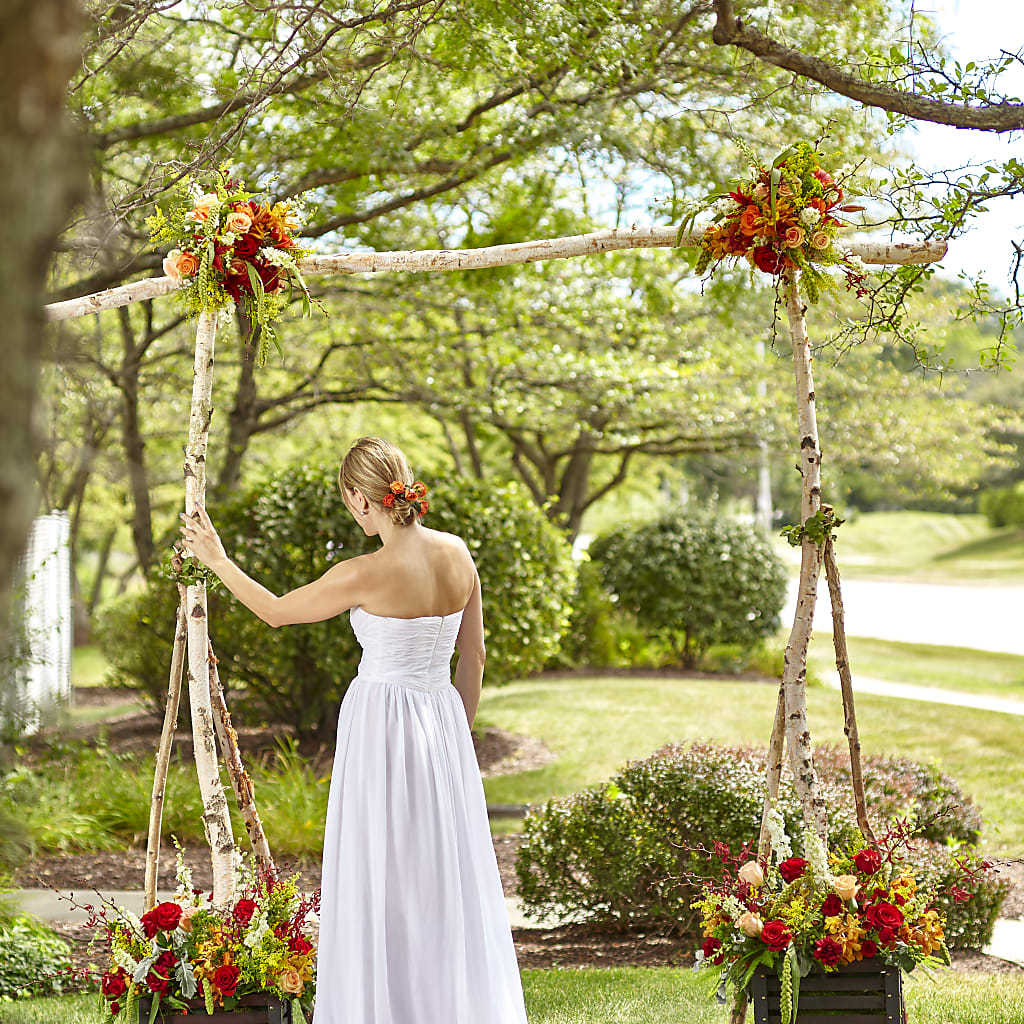 Arbor of Love Archway – SHINKLES' FLOWER SHOP & GREENHOUSE, Temperance MI