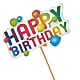 Happy Birthday Pick – SHINKLES' FLOWER SHOP & GREENHOUSE, Temperance MI