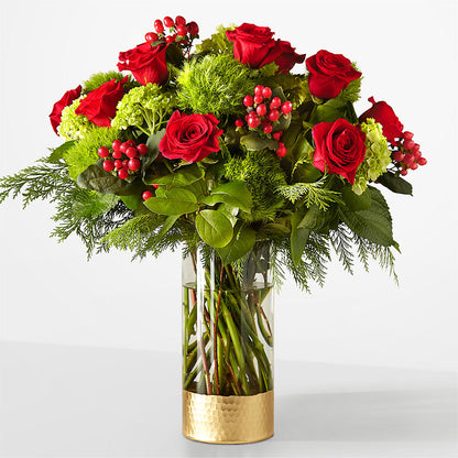 Plaid Throw Bouquet – SHINKLES' FLOWER SHOP & GREENHOUSE, Temperance MI