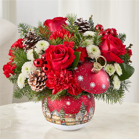 Christmas Carols Ornament – SHINKLES' FLOWER SHOP & GREENHOUSE, Temperance MI