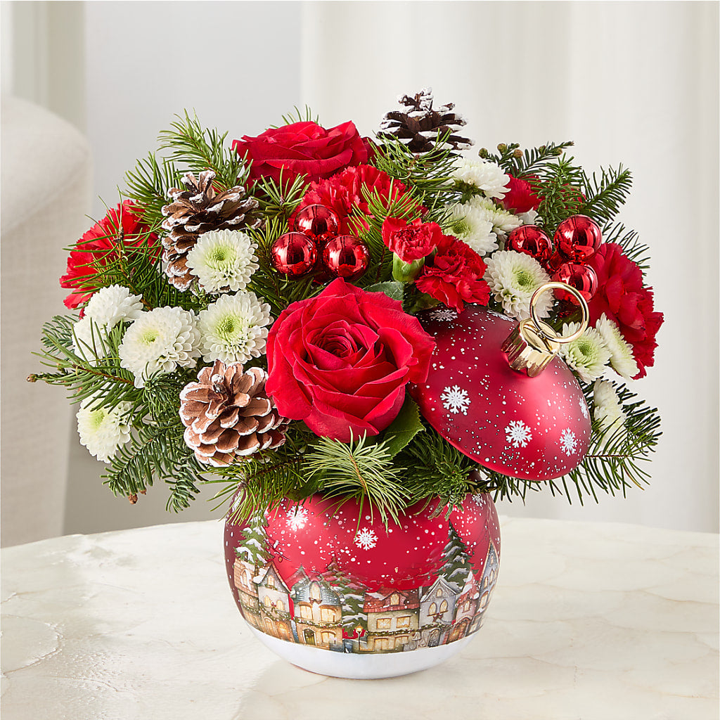 Christmas Carols Ornament – SHINKLES' FLOWER SHOP & GREENHOUSE, Temperance MI