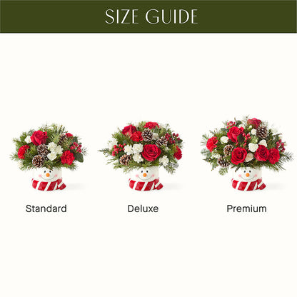 Jolly Snowman Bouquet – SHINKLES' FLOWER SHOP & GREENHOUSE, Temperance MI