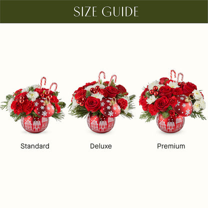 Cheer in the Air Ornament – SHINKLES' FLOWER SHOP & GREENHOUSE, Temperance MI