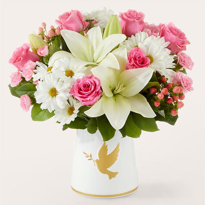 Whispers of Comfort Bouquet – SHINKLES' FLOWER SHOP & GREENHOUSE, Temperance MI