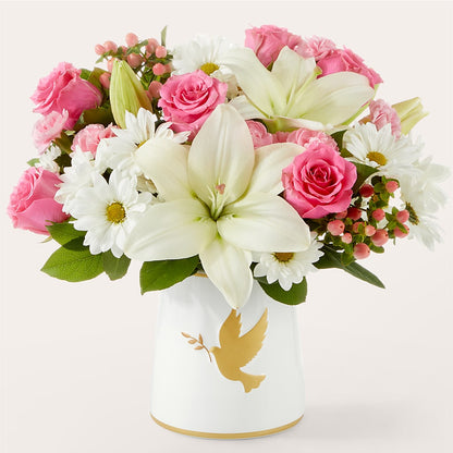 Whispers of Comfort Bouquet – SHINKLES' FLOWER SHOP & GREENHOUSE, Temperance MI
