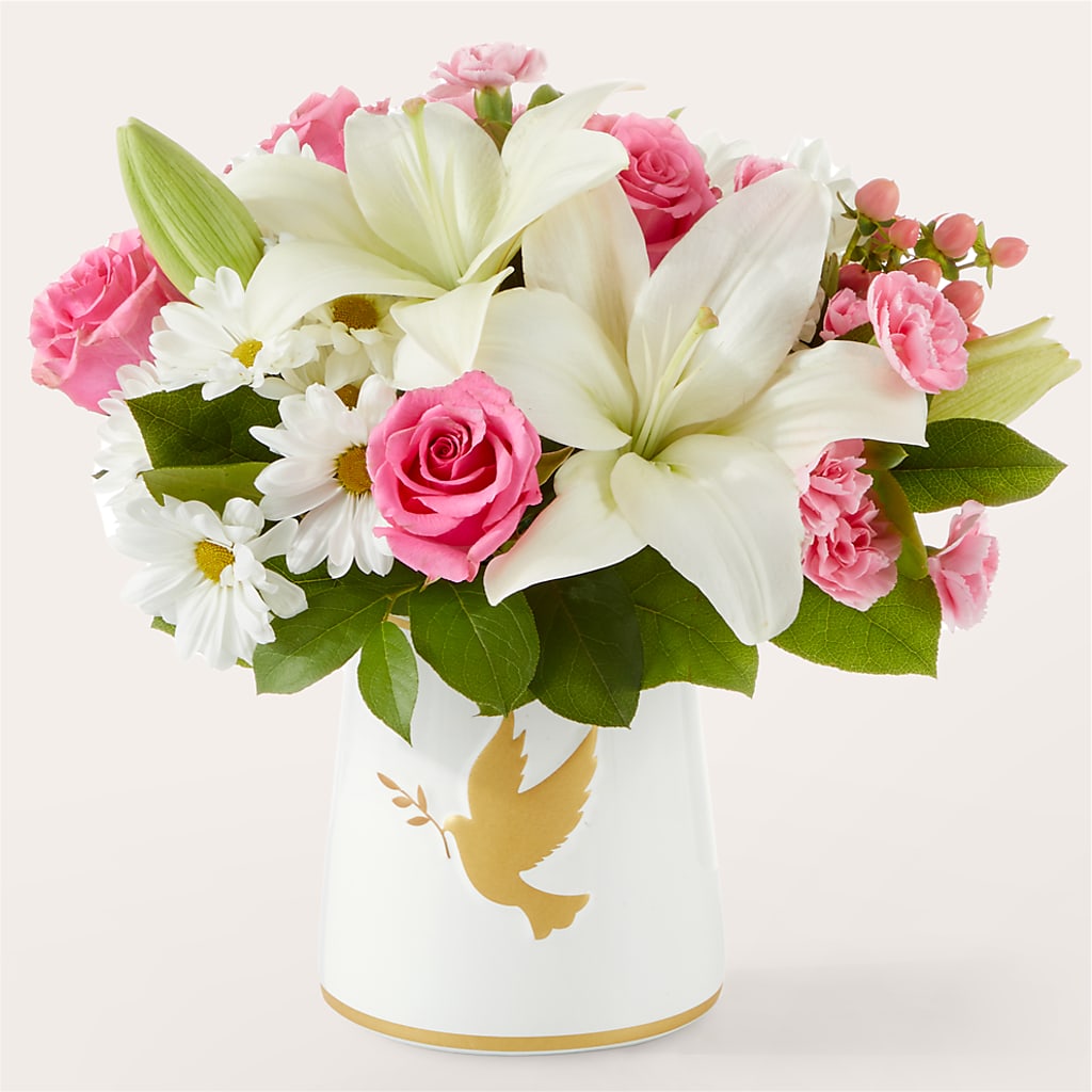 Whispers of Comfort Bouquet – SHINKLES' FLOWER SHOP & GREENHOUSE, Temperance MI