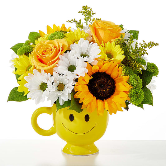Be Happy Bouquet – SHINKLES' FLOWER SHOP & GREENHOUSE, Temperance MI