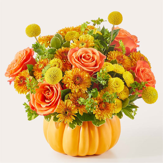 Gourdgeous Pumpkin – SHINKLES' FLOWER SHOP & GREENHOUSE, Temperance MI