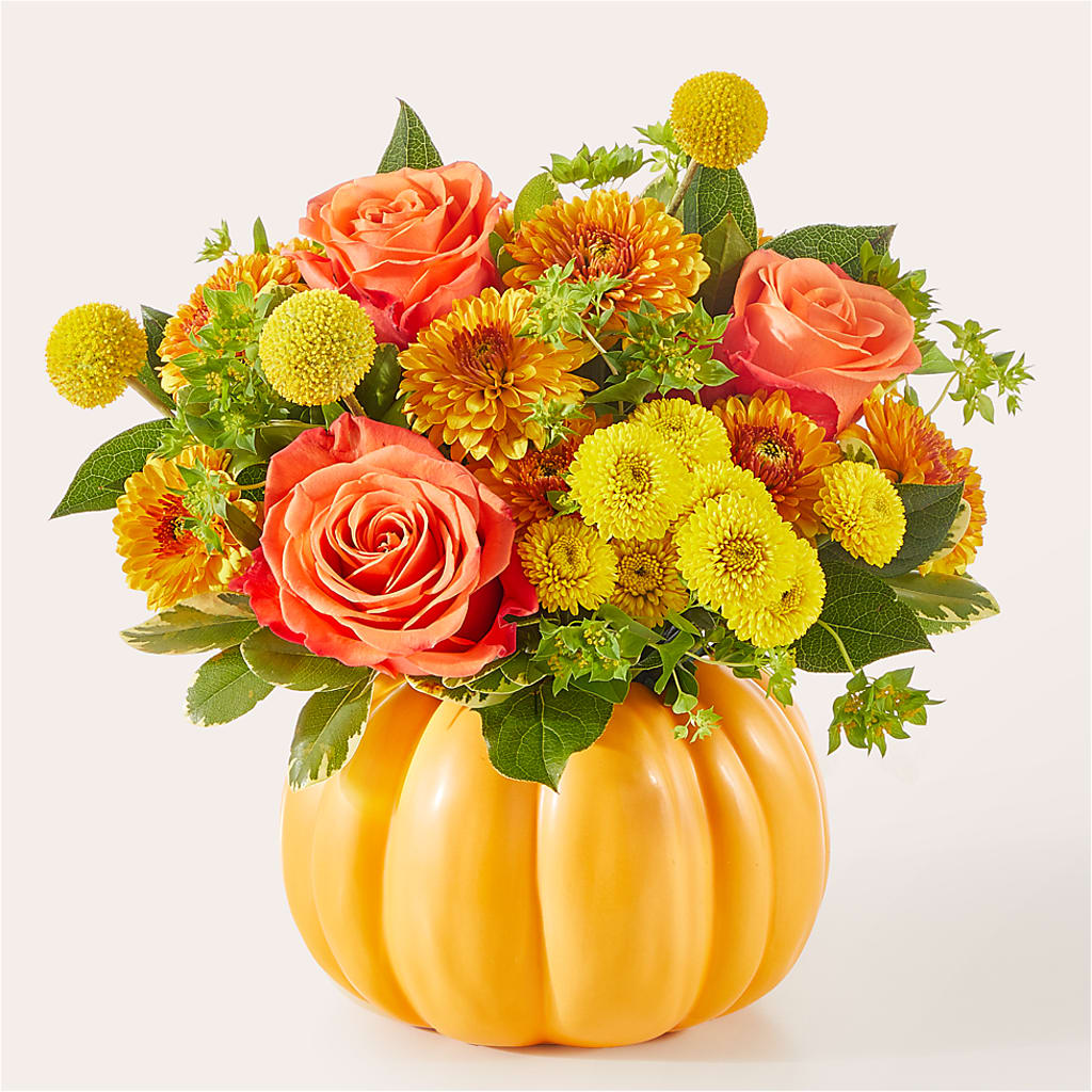 Gourdgeous Pumpkin – SHINKLES' FLOWER SHOP & GREENHOUSE, Temperance MI