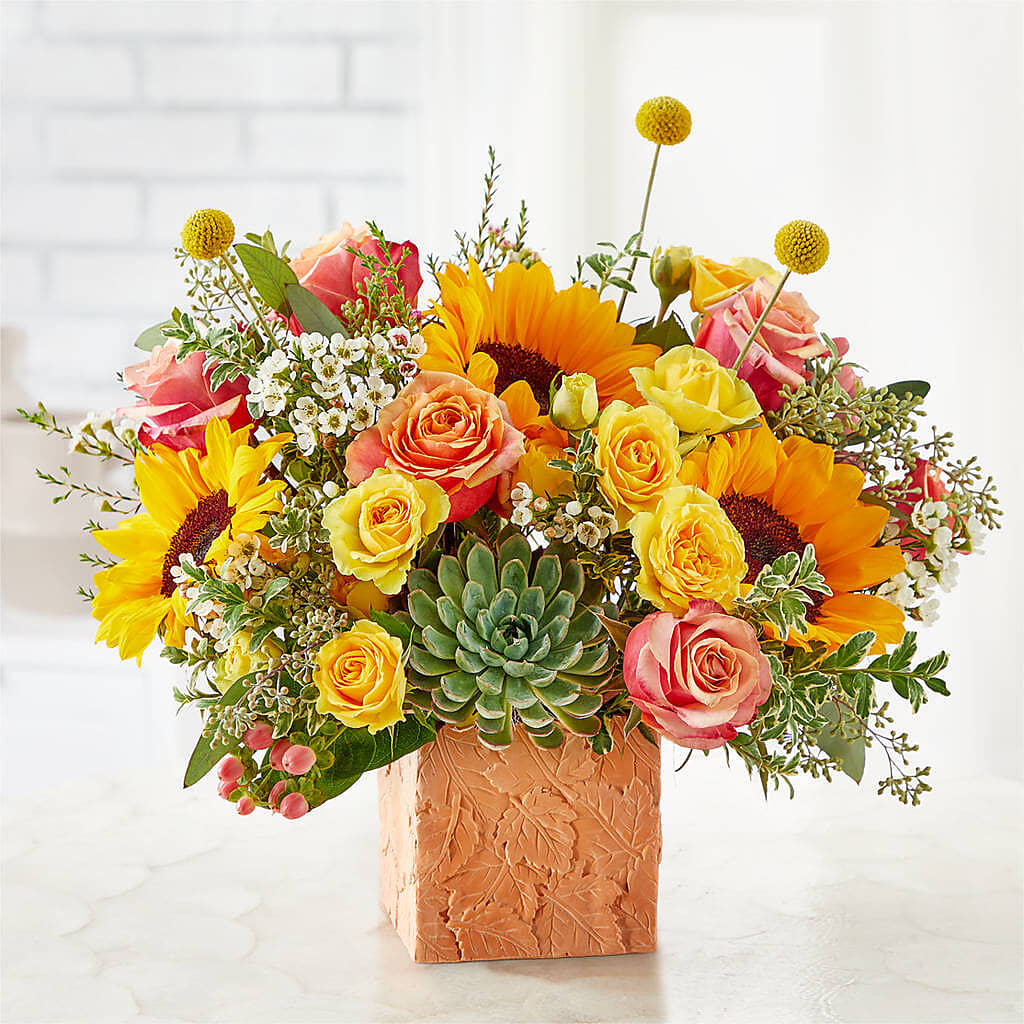 Sunflower Season Bouquet – SHINKLES' FLOWER SHOP & GREENHOUSE, Temperance MI