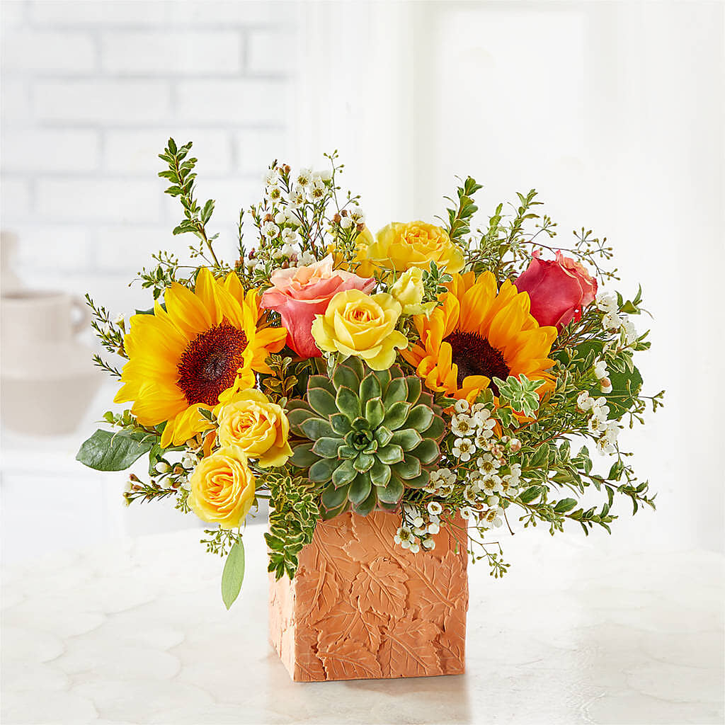 Sunflower Season Bouquet – SHINKLES' FLOWER SHOP & GREENHOUSE, Temperance MI