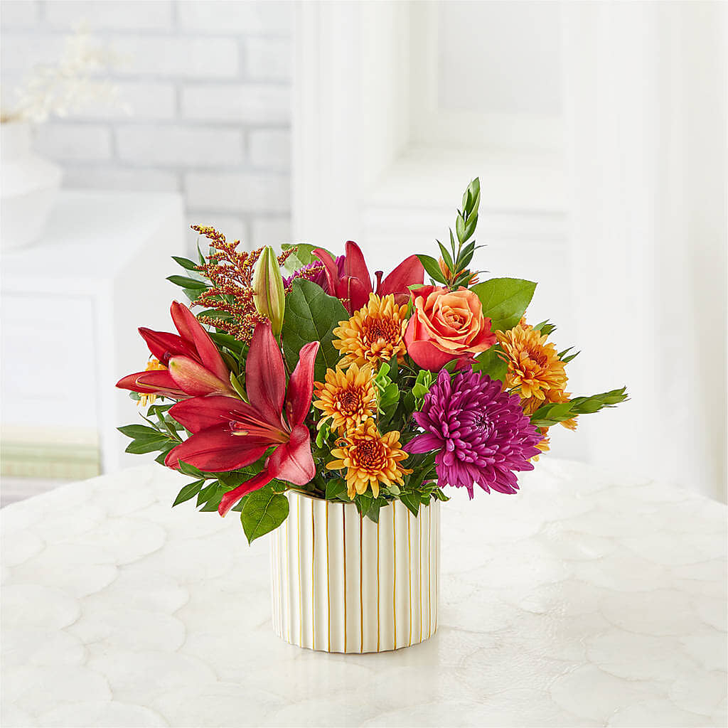 Burgundy Landscape Bouquet – SHINKLES' FLOWER SHOP & GREENHOUSE, Temperance MI
