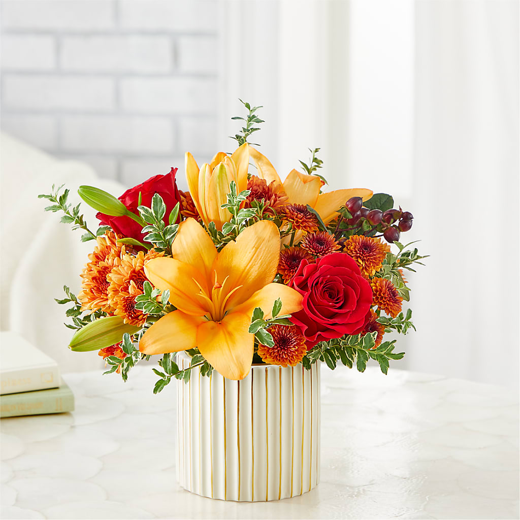 Scarlet Skies Bouquet – SHINKLES' FLOWER SHOP & GREENHOUSE, Temperance MI