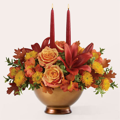 Harvest Table Centerpiece – SHINKLES' FLOWER SHOP & GREENHOUSE, Temperance MI