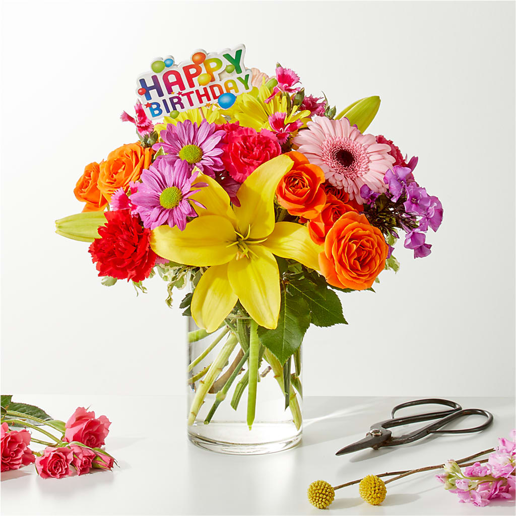 Cue the Confetti - A Florist Original – SHINKLES' FLOWER SHOP & GREENHOUSE, Temperance MI