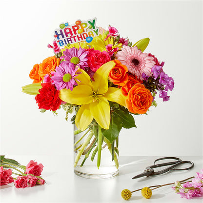Cue the Confetti - A Florist Original – SHINKLES' FLOWER SHOP & GREENHOUSE, Temperance MI