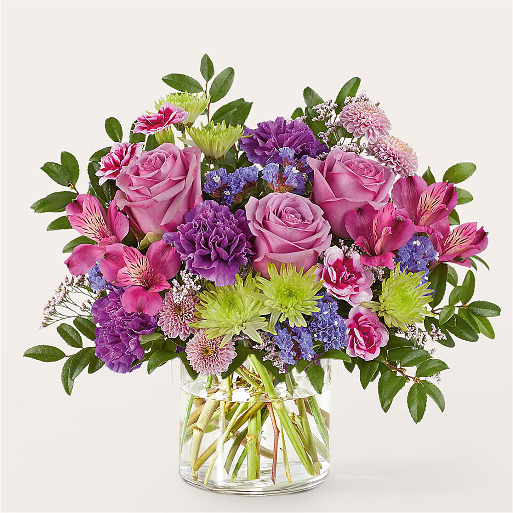 Glass Half Full Bouquet – SHINKLES' FLOWER SHOP & GREENHOUSE, Temperance MI
