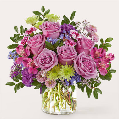 Glass Half Full Bouquet – SHINKLES' FLOWER SHOP & GREENHOUSE, Temperance MI
