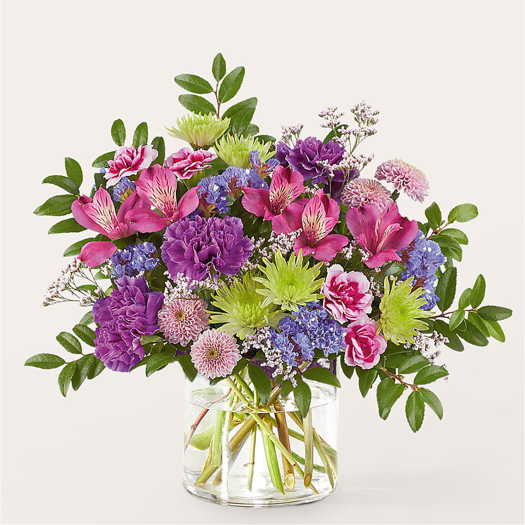 Glass Half Full Bouquet – SHINKLES' FLOWER SHOP & GREENHOUSE, Temperance MI