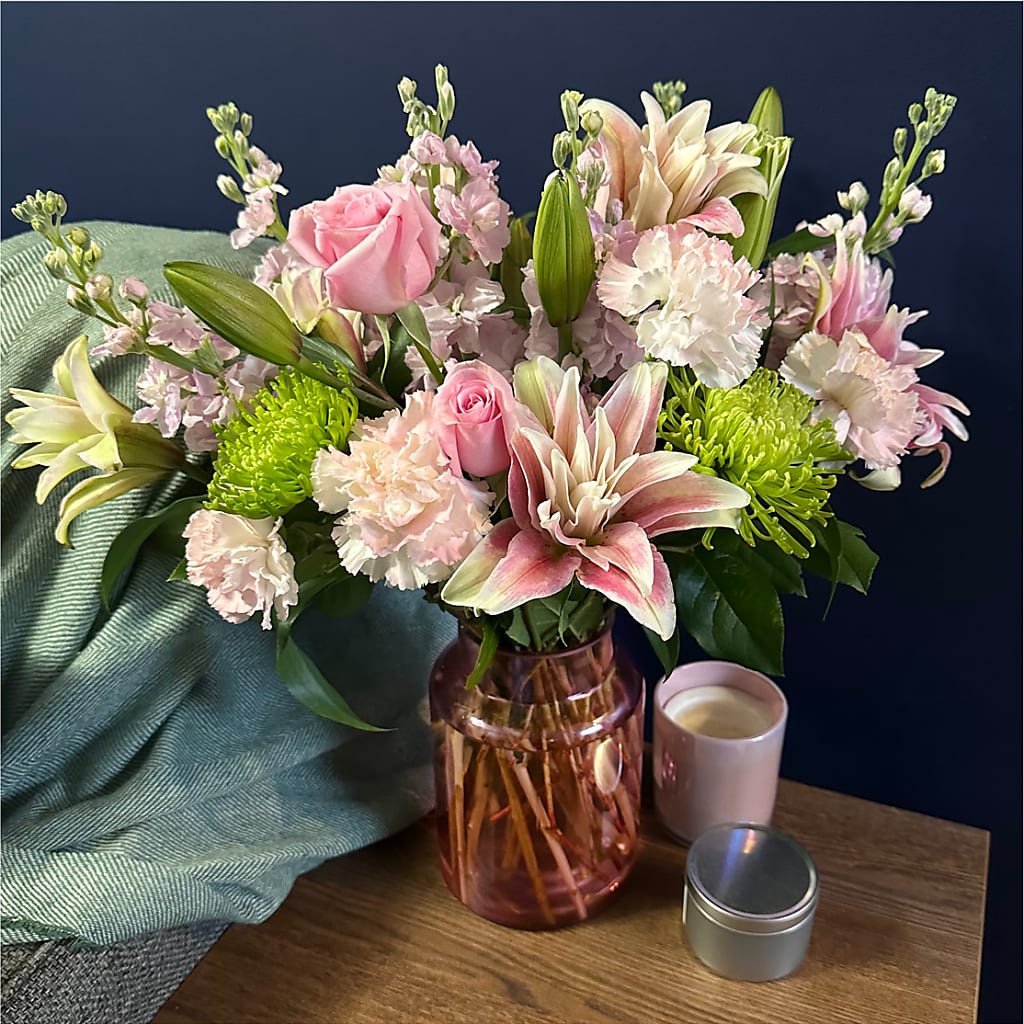 Pretty in Pink Bouquet – SHINKLES' FLOWER SHOP & GREENHOUSE, Temperance MI