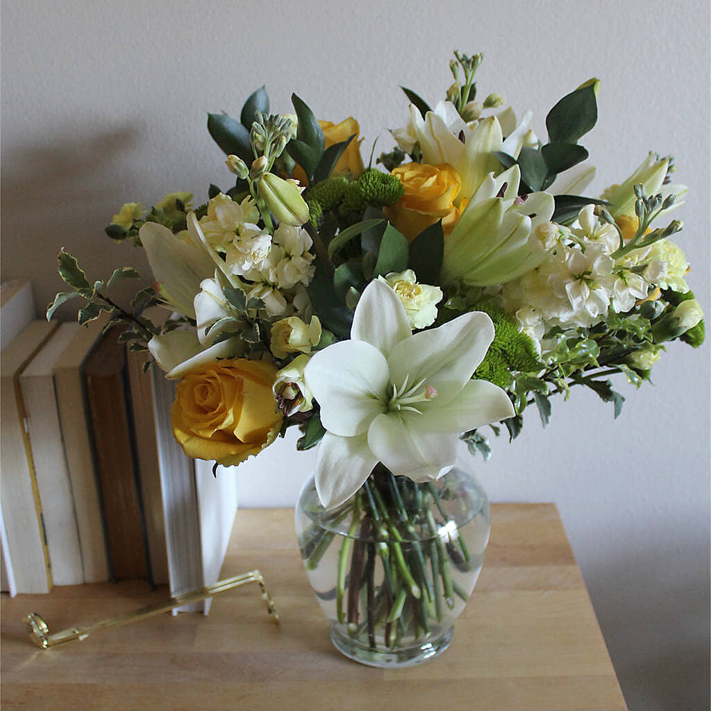 Hope & Serenity Bouquet – SHINKLES' FLOWER SHOP & GREENHOUSE, Temperance MI