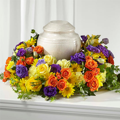 Blossoms of Remembrance Cremation Adornment – SHINKLES' FLOWER SHOP & GREENHOUSE, Temperance MI