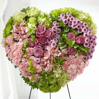 Heartwarming Standing Heart – SHINKLES' FLOWER SHOP & GREENHOUSE, Temperance MI