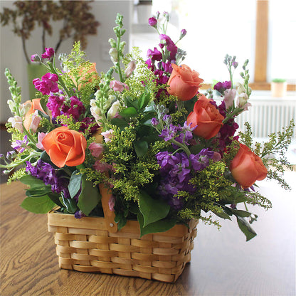Garden of Life Basket – SHINKLES' FLOWER SHOP & GREENHOUSE, Temperance MI