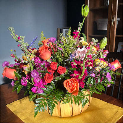 Garden of Life Basket – SHINKLES' FLOWER SHOP & GREENHOUSE, Temperance MI