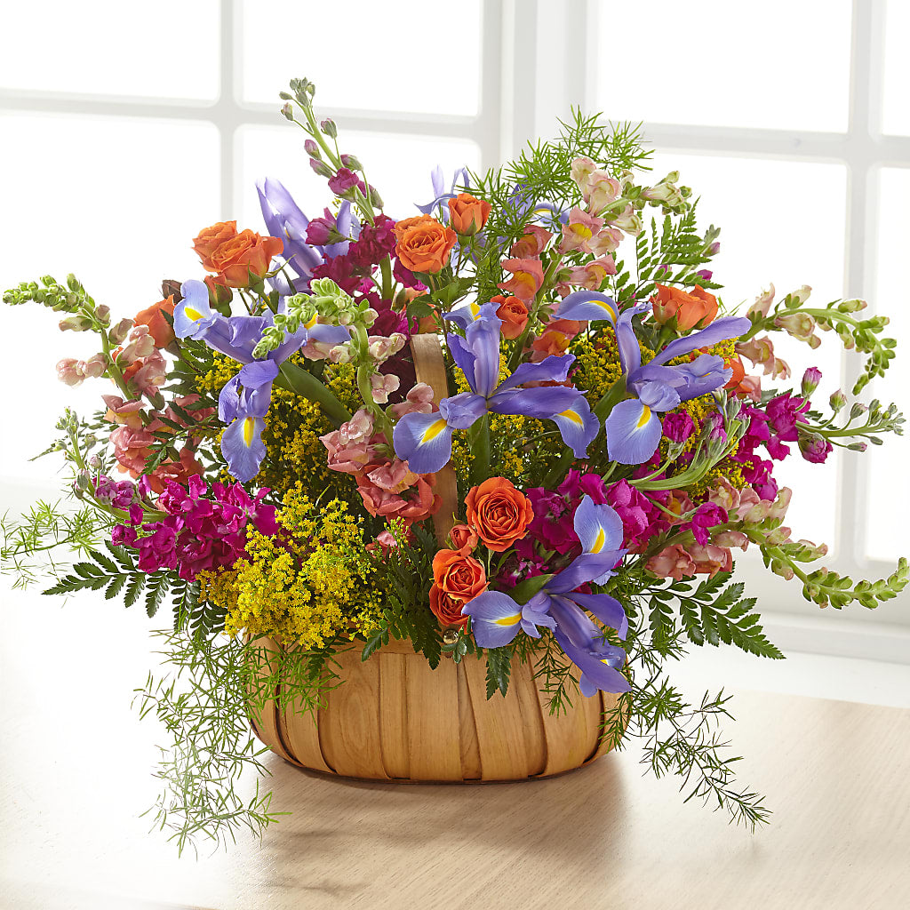 Garden of Life Basket – SHINKLES' FLOWER SHOP & GREENHOUSE, Temperance MI
