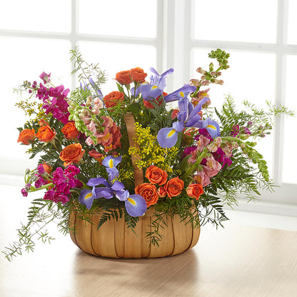 Garden of Life Basket – SHINKLES' FLOWER SHOP & GREENHOUSE, Temperance MI