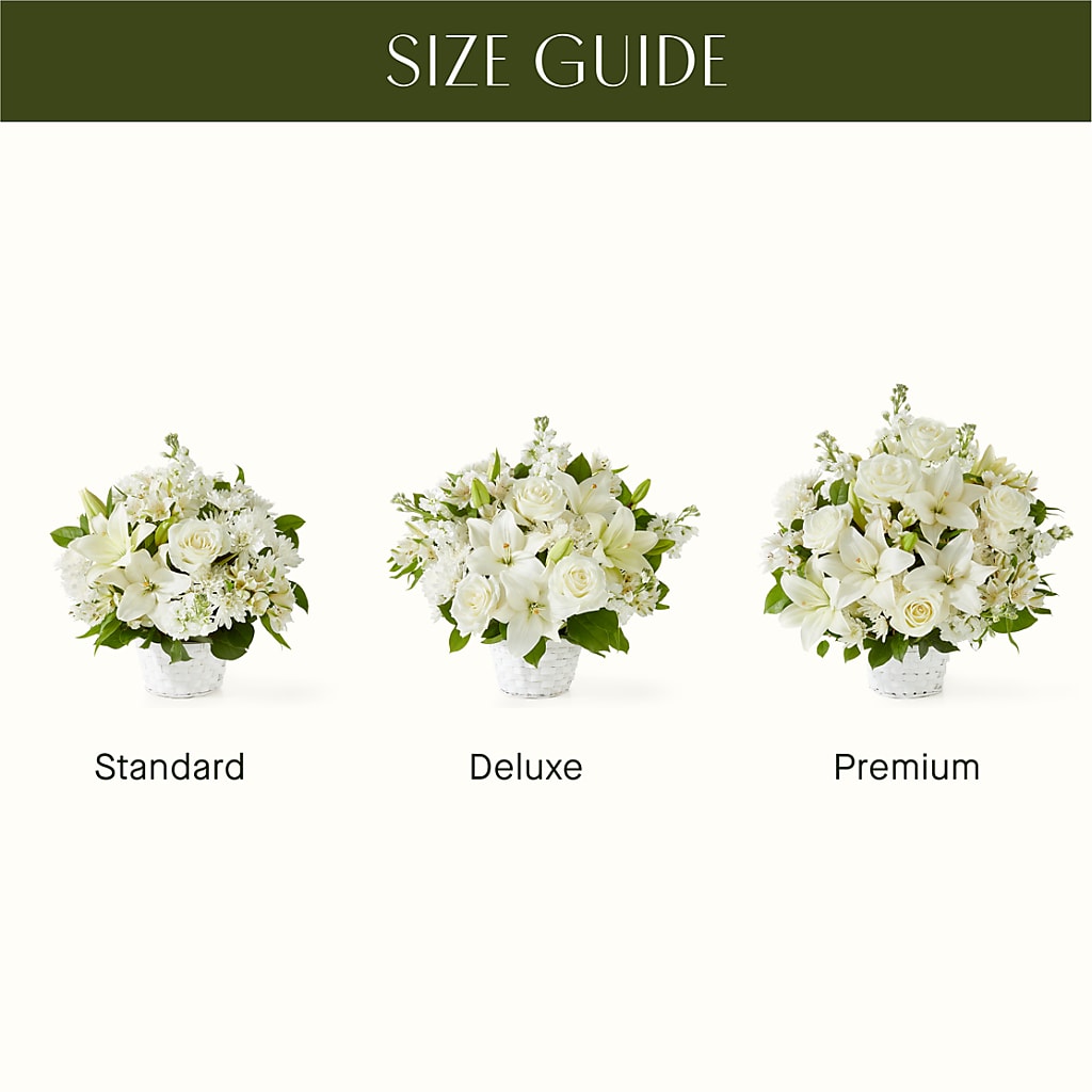 Peaceful Reflections Arrangement – SHINKLES' FLOWER SHOP & GREENHOUSE, Temperance MI
