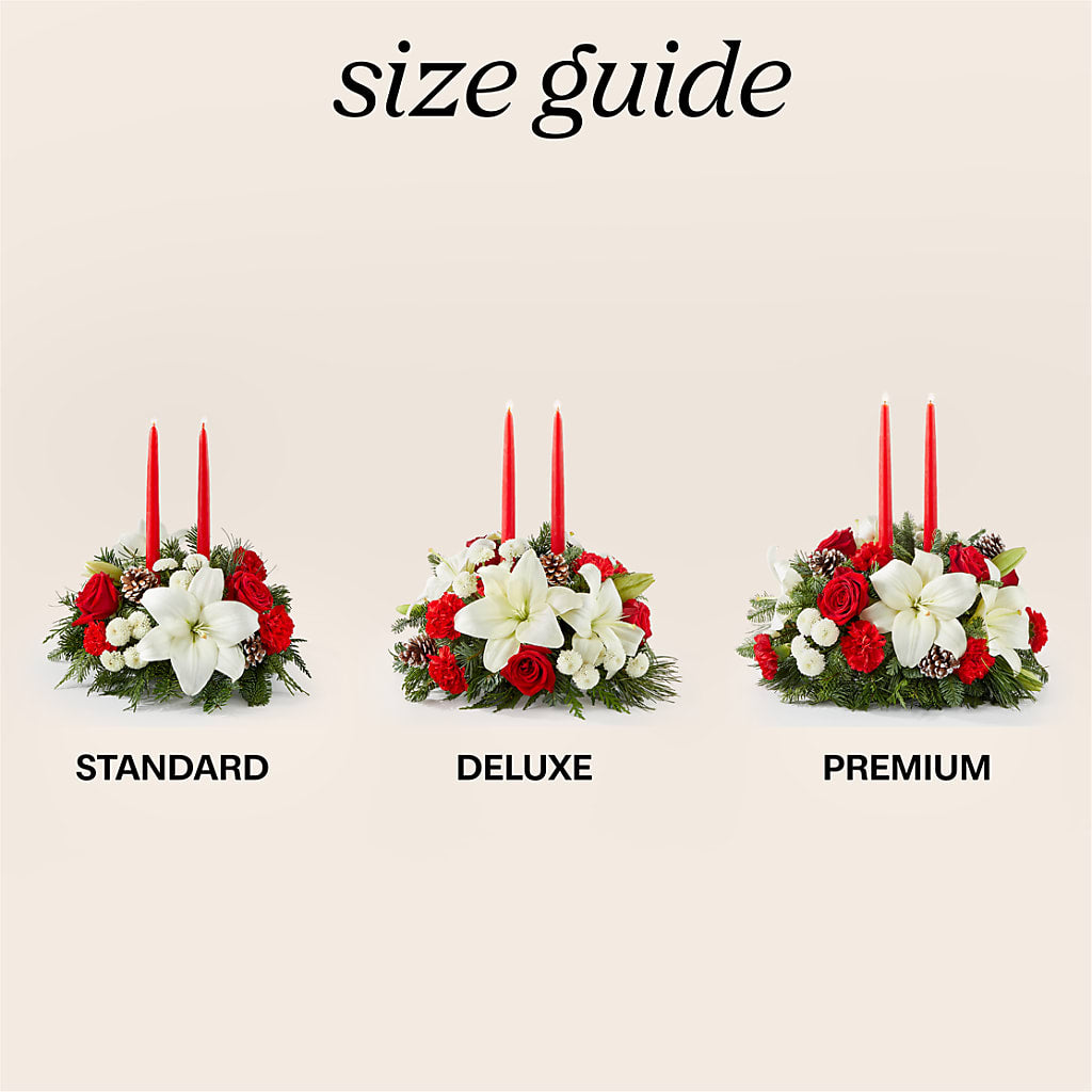 Seasonal Festivities Centerpiece – SHINKLES' FLOWER SHOP & GREENHOUSE, Temperance MI
