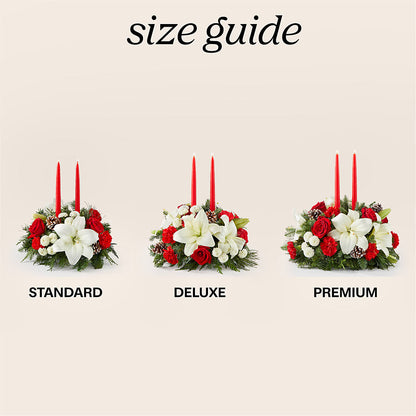 Seasonal Festivities Centerpiece – SHINKLES' FLOWER SHOP & GREENHOUSE, Temperance MI