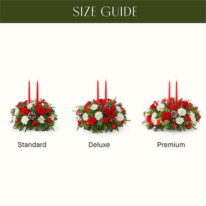 Holiday Soiree Centerpiece – SHINKLES' FLOWER SHOP & GREENHOUSE, Temperance MI