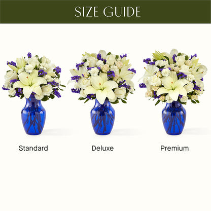 Sapphire Rush Bouquet – SHINKLES' FLOWER SHOP & GREENHOUSE, Temperance MI