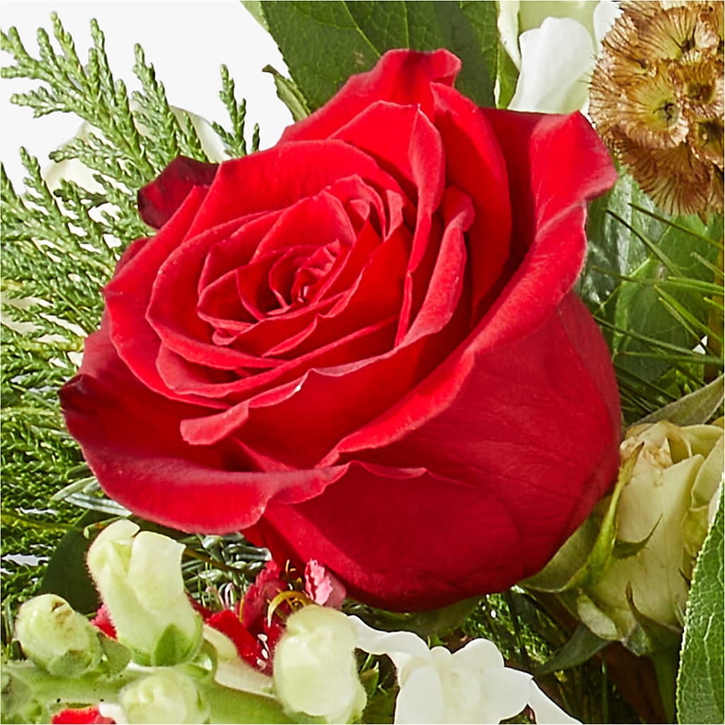Deck the Halls Bouquet – SHINKLES' FLOWER SHOP & GREENHOUSE, Temperance MI
