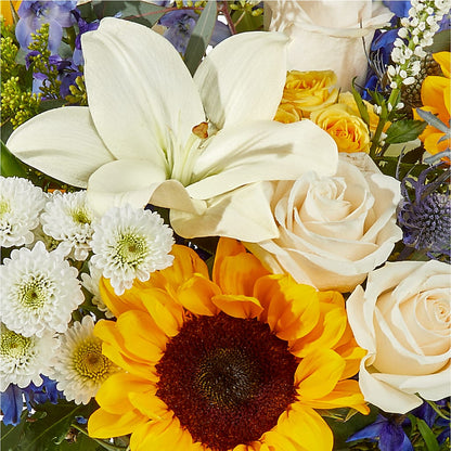 Wonderfully Sunny Bouquet – SHINKLES' FLOWER SHOP & GREENHOUSE, Temperance MI