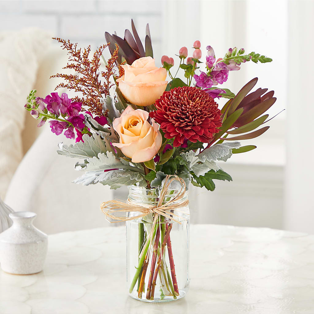 Moody Hues Bouquet – SHINKLES' FLOWER SHOP & GREENHOUSE, Temperance MI