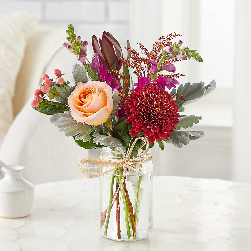 Moody Hues Bouquet – SHINKLES' FLOWER SHOP & GREENHOUSE, Temperance MI