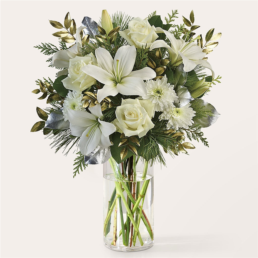 Wintry Mix Bouquet – SHINKLES' FLOWER SHOP & GREENHOUSE, Temperance MI