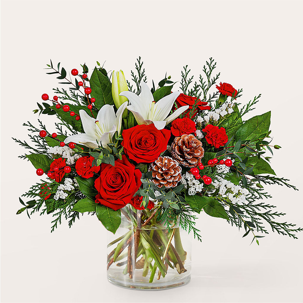 Best in Snow Bouquet – SHINKLES' FLOWER SHOP & GREENHOUSE, Temperance MI