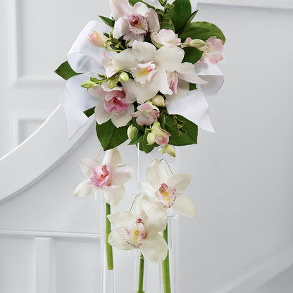 Perfect Entrance Pew Arrangement – SHINKLES' FLOWER SHOP & GREENHOUSE, Temperance MI