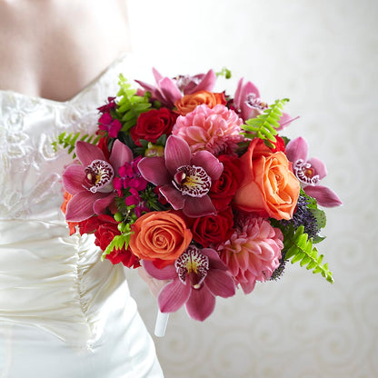 Brilliant Blossoms Bouquet – SHINKLES' FLOWER SHOP & GREENHOUSE, Temperance MI