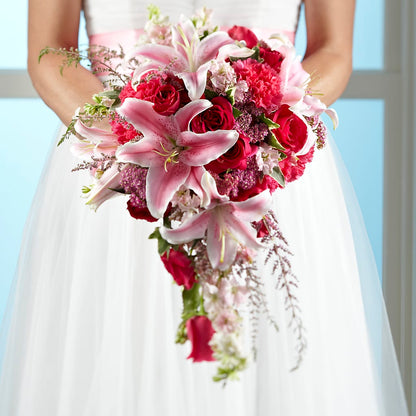 Lily & Rose Bouquet – SHINKLES' FLOWER SHOP & GREENHOUSE, Temperance MI